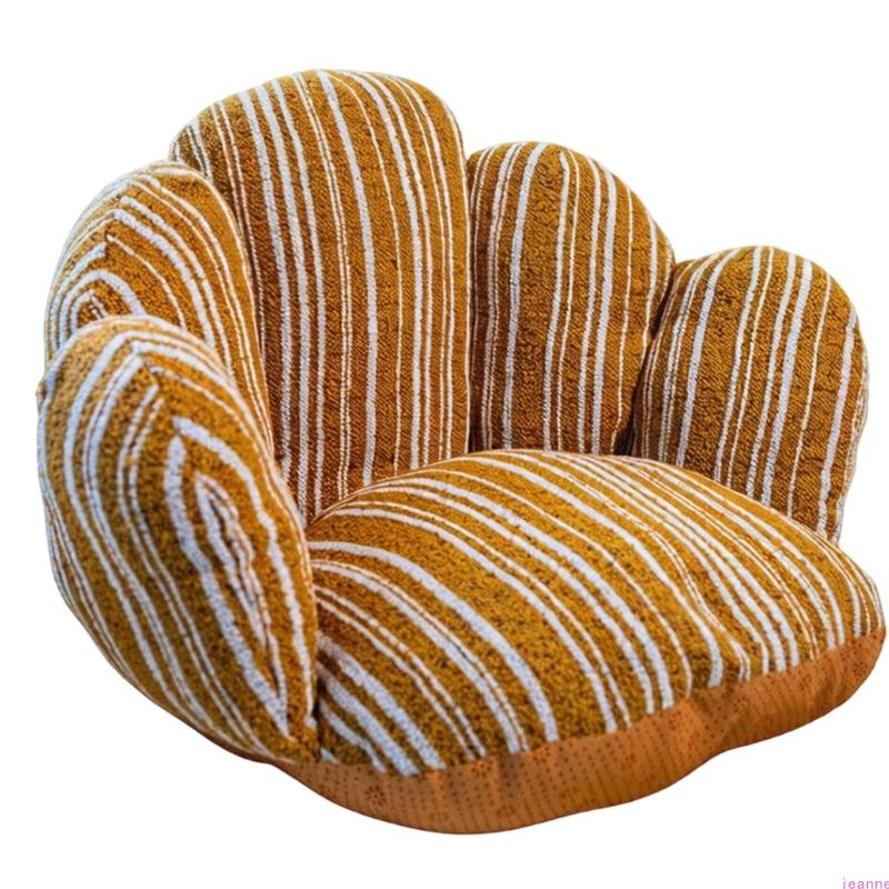 

Multipurpose Tufted Floor Sitting Cushion Thick And Comfortable For Adults Kids And Pet жёлтый