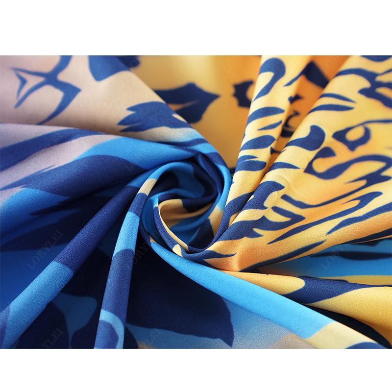 Abito Da Spiaggia Lungo Stampa Bohemien - Copricostume Maxi In Morbido Tessuto, Taglia Unica, Scollo A V - 3