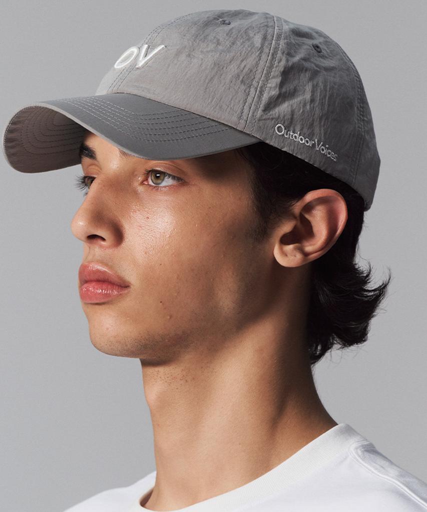 Ausdoeoboiseu Ov Logo Nylon Cap (Gray)
