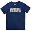 Nirvana Box Logo Official Men's T-Shirt Unisex