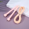 Two-pack student exam training fitness sports racing jump rope with pen-style handle and solid PVC rope