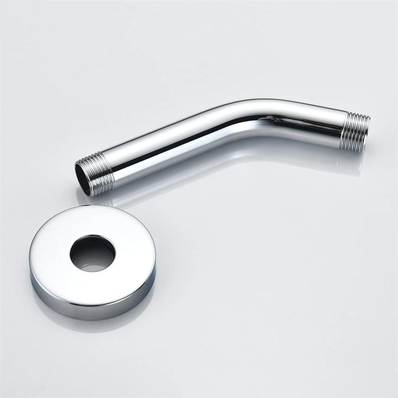 

15cm Wall Shower Arm Shower Head Extension Pipe Stainless Steel Arm Bracket For Bathroom Home Accessories 15cm