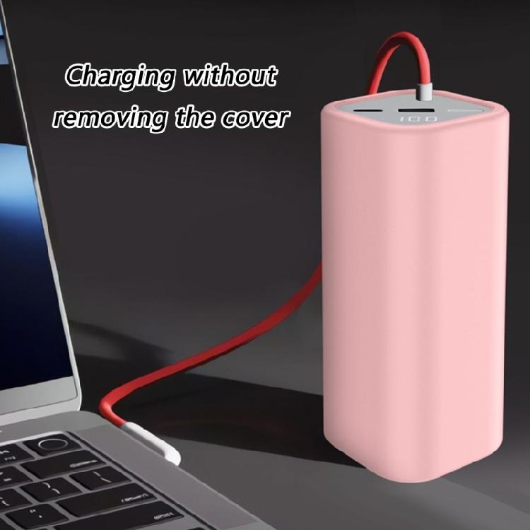 Silikonový kryt pro SUPERVOOC 150W Powerbanky Přenosné nabíječky Povrchy odolné proti poškrábání Tlumení nárazů Ergonomická rukojeť