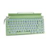 OUSEITECH Mechanical Blue LED Waterproof Compatible with Retro Stylish for Use Typewriter-Style Keyboard, Switches, Backlight, Hot-Swap, 83-Key
