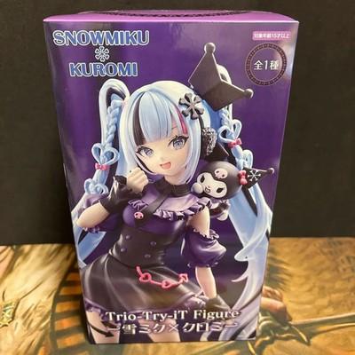 Snow Miku x Kuromi Figure Trio-Try-iT 2026 Sanrio JAPAN FS
