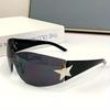 One-piece Sporty SunGlasses For Men and Women Frameless Personality Y2K Luxury Shades Festival SunGlasses