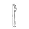 Ruhan Creative Hammered Water Cube Dinner Fork Set (2-Piece)