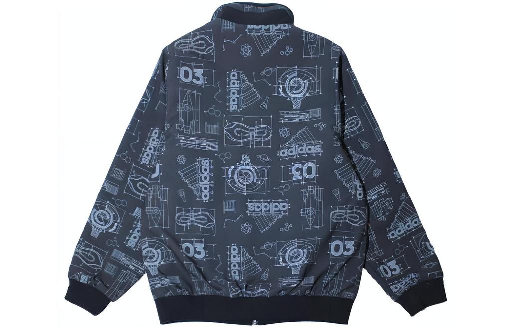 adidas Grade School Jackets Stand Collar Moderate HM9607