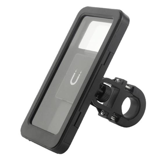 Magnetic Bike Phone Holder with Waterproof Design Touch Screen Friendly Stable Mount for