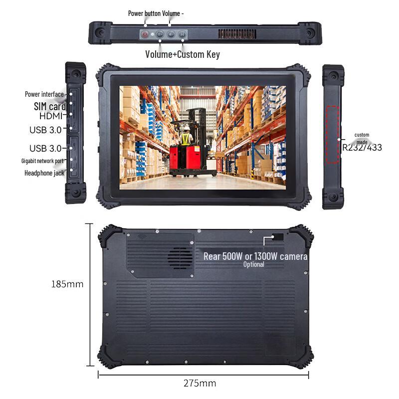 CENAVA CXS10C 10.1-inch Rugged Industrial Tablet (CN Version)