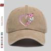 Pc Pcs Heart  Butterfly Print Baseball Cap Suitable for Dating Travel Outdoor Sports Beach Vacations Parties  Adjustable