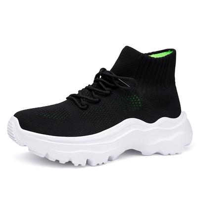 Women's Summer Autumn Leisure Sports Walking Shoes Hot Selling Mesh Surface Breathable Design Increased Socks Spring