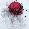 European and American Bridal Headgear Mesh Top Hat Studio Shooting Hat Decoration