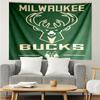 Bucks Team Logo Quick-Dry Tapestry Hanging for Bedroom,Livingroom, Playroom,Decor Art Room Wall Tapestry Holiday and Birthday Gifts