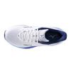 Mizuno Wave Rider 28 Running Thick White x Navy x 2E Shoes, Jogging, Marathon, Training, Sports, Lightweight, Resilient, Sole, Men's, Blue, 26.0 cm,