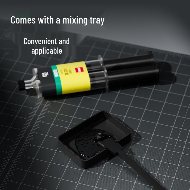 7148 Deli Transparent Epoxy Resin Strong Glue for Glass, Metal, and Plastic