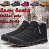 Pánské boty do sněhu Dámské zimní boty Voděodolné Teplé lehké kotníkové boty s kožešinovou podšívkou Nazouvací protiskluzové boty Ležérní outdoorové boty