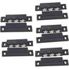 NC/NO Recessed Wired Window Door Contact Sensor Alarm Magnetic Reed Switch for Office Home Security System, Sets of 5