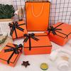 Qixi Orange Lipstick & Perfume Essential Oil Gift Box