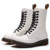 Versatile and Versatile 1490 Tooling Boots Women's 10-hole British Style Couple Short Boots Men's and Women's Leather Boots Round Head Trend Euro