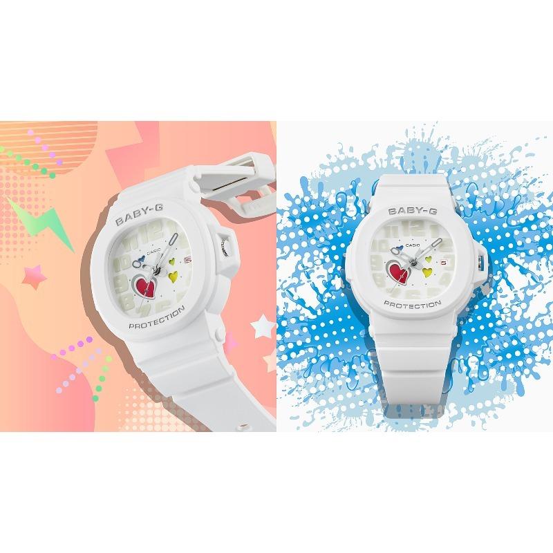 Casio Baby-G Women's Resin 100M Water Resistant Analog Shock Resistant Quartz Watch BGA-10-7APRB
