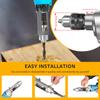 Square Hole Drill Bit Adapter Drill Bit Fixing Bracket Professional Attachment Joint Mortiser Bit for Hand Electric Drill