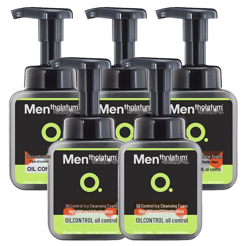 

Mentholatum Men s Oil Control Icy Cleansing Foam 5-Pack