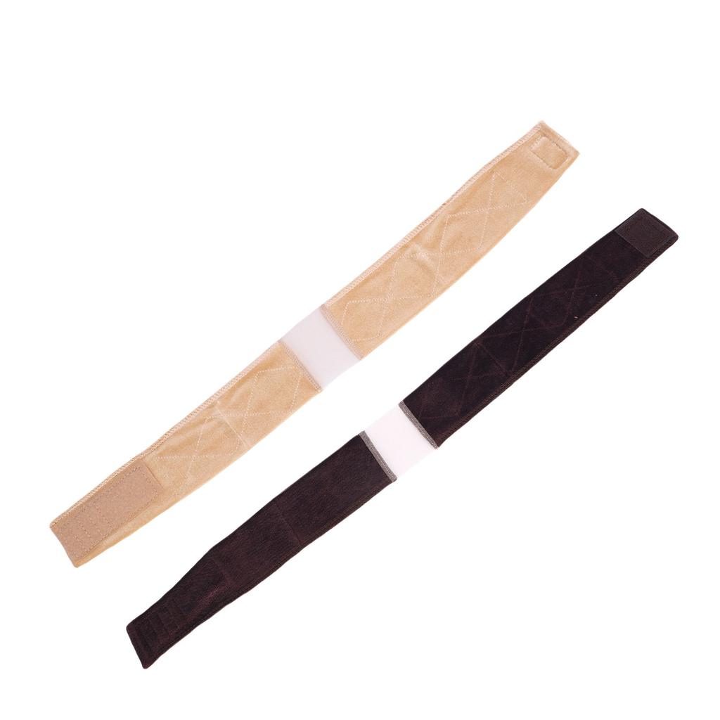 4PCS Lace Wig Band Fully Adjustable Reinforced Comfortable Elastic Lace Hairbands Wig Grip Headbands