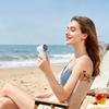 Portable Handheld Fan USB Rechargeable High Speed Cooling Fan with Ice Compress Function for Personal Use Outdoor Indoor