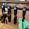 12Pcs Gloves Clip Hanging Safety Gloves Holder Plastic Working Gloves Clip Clamp Safety Gloves Work Guard Multifunctional