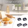 Locking Lock Square Pan Removable Bottom Carbon Steel Baking Mould Perfect for Home Use and Professional Bakery Room