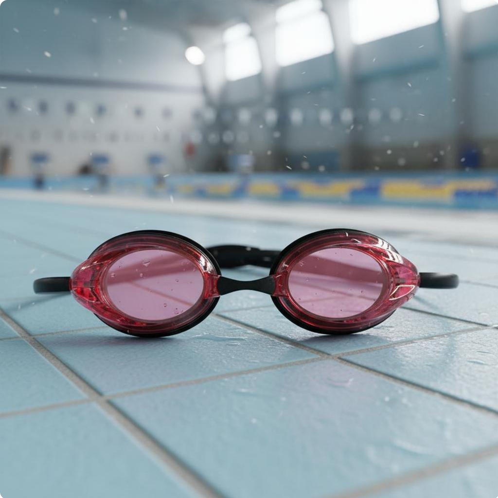 Racing Aquatic Goggles Waterproof Mirrored Performance Goggles Swimming Equipment Hydrodynamic Adjustable Fit for Adults