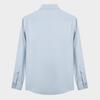 Caizi Men's Business Classic Blue Long-Sleeve Shirt