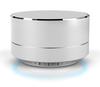 Reflective LED Light Metal Round Shape Bluetooth Speaker A10 Or