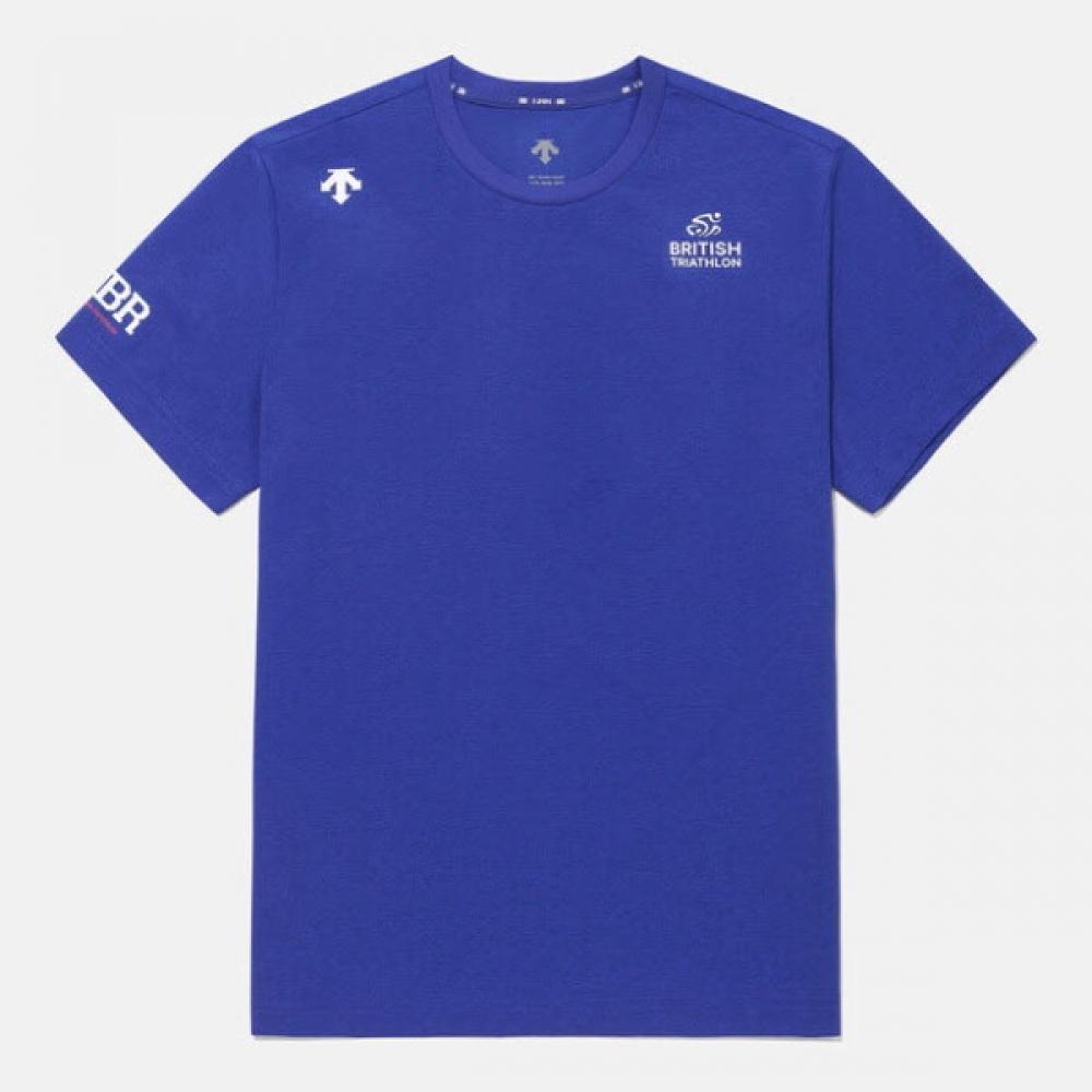 

Футболка с коротким рукавом DescenTe Cqk Sq223iTs43 Blu Gbr Sco Graphic Round T shirT 100