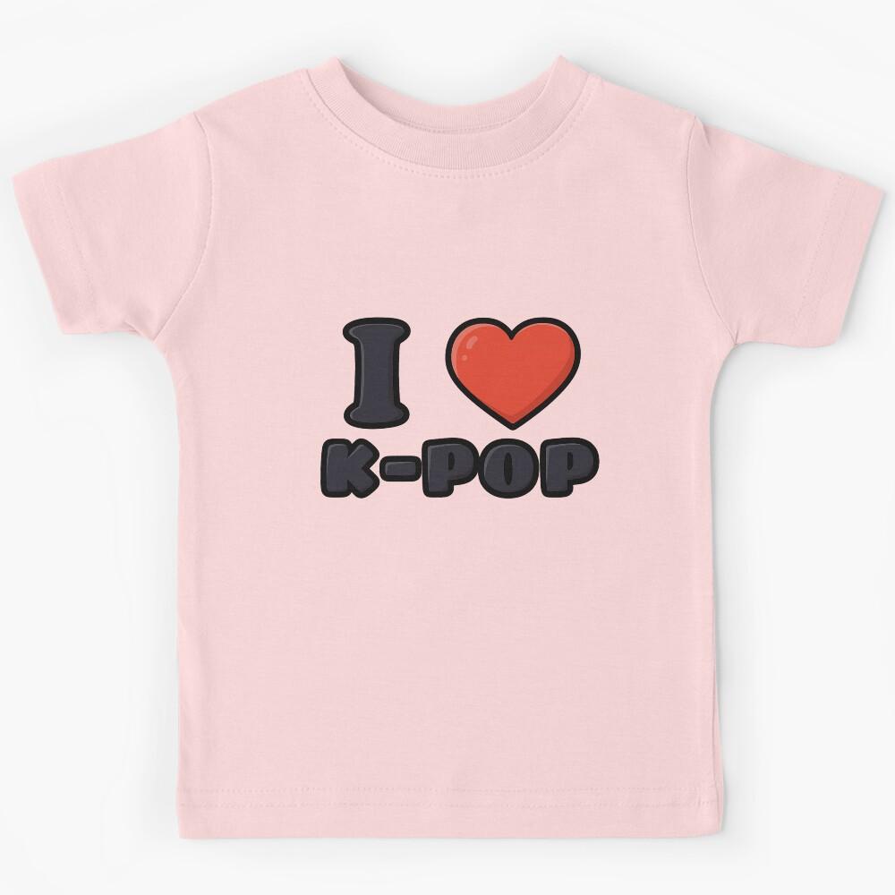 I love Kpop Kids T-Shirt 170
