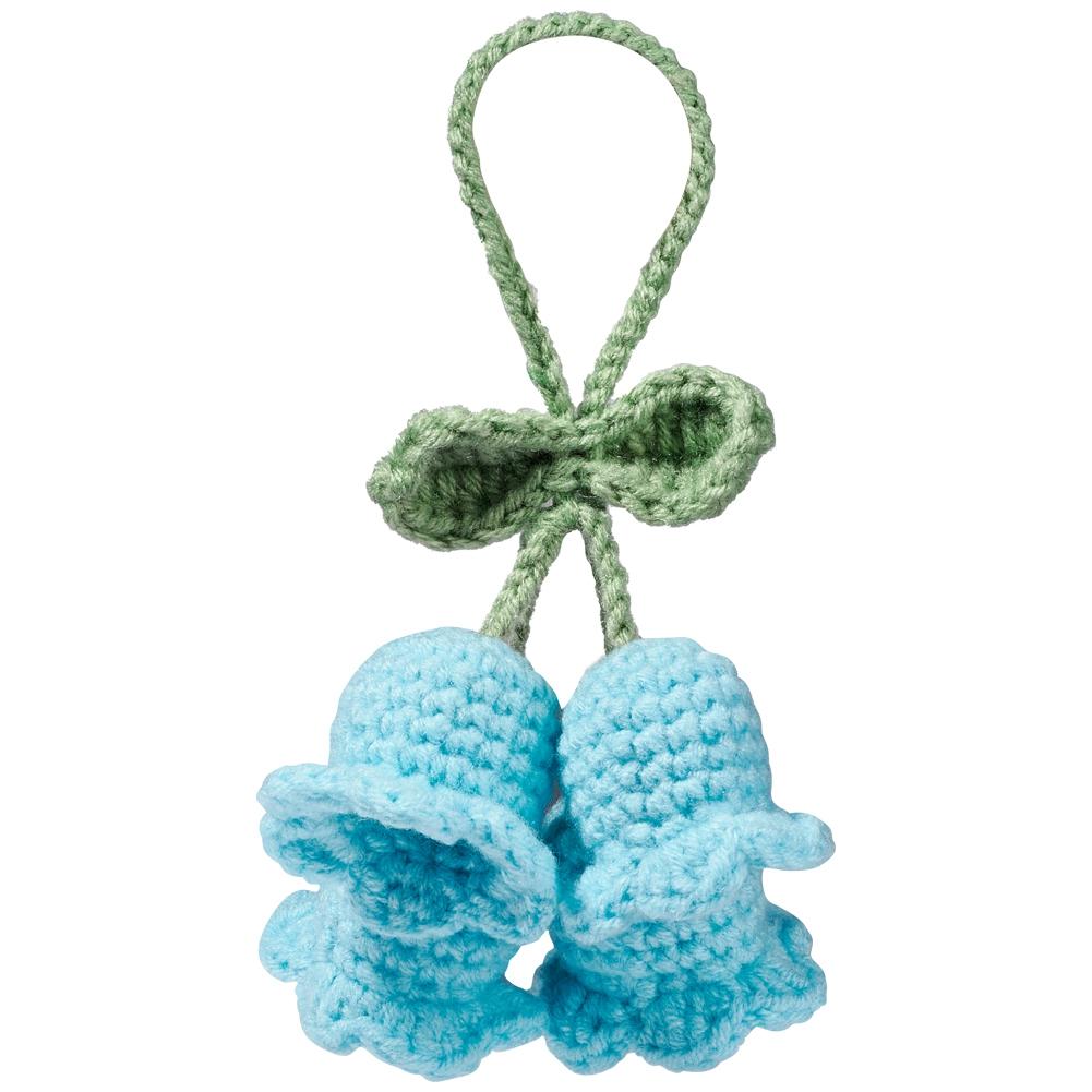 

Плетеная проволока Convallaria Majalis Автомобильные подвески для зеркала заднего вида, украшения для стайлинга автомобиля, подвесные аксессуары, украшение синий