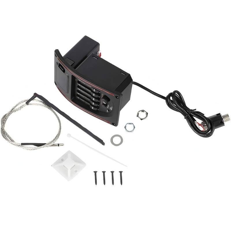 Acoustic Guitar Preamp Amplifier Equalizer Tuner for Guitar Use, 5 Band EQ Equalizer Guitar Preamp Piezo Pickup Tuner 1