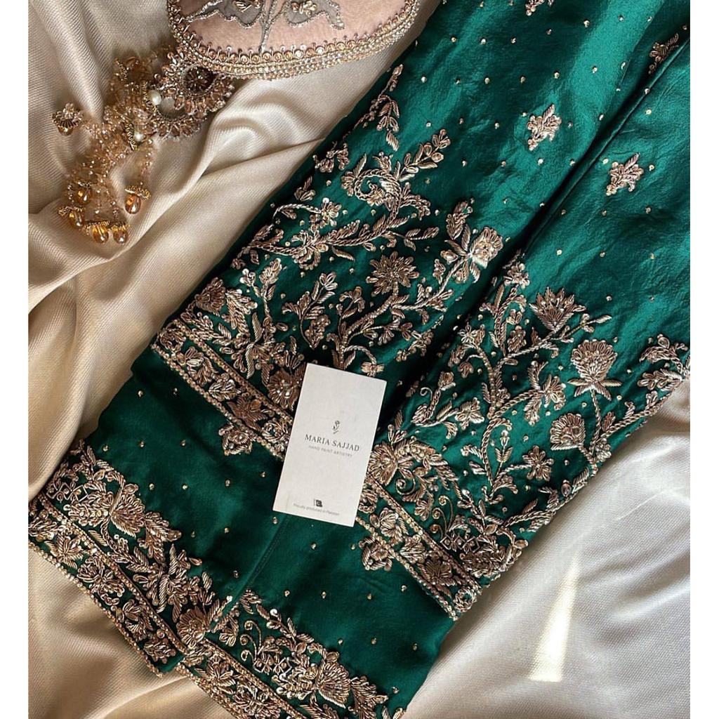 Indian Bollywood Designer Salwar Kameez Paksiatni Beautiful Ethnic Sharara Suit