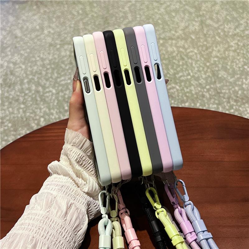 Applicable To Huawei Mate11 Mobile Phone Case, New Pro + High-grade Liquid Silicone Strap, Wristband, Lanyard, Anti-drop  Cover.