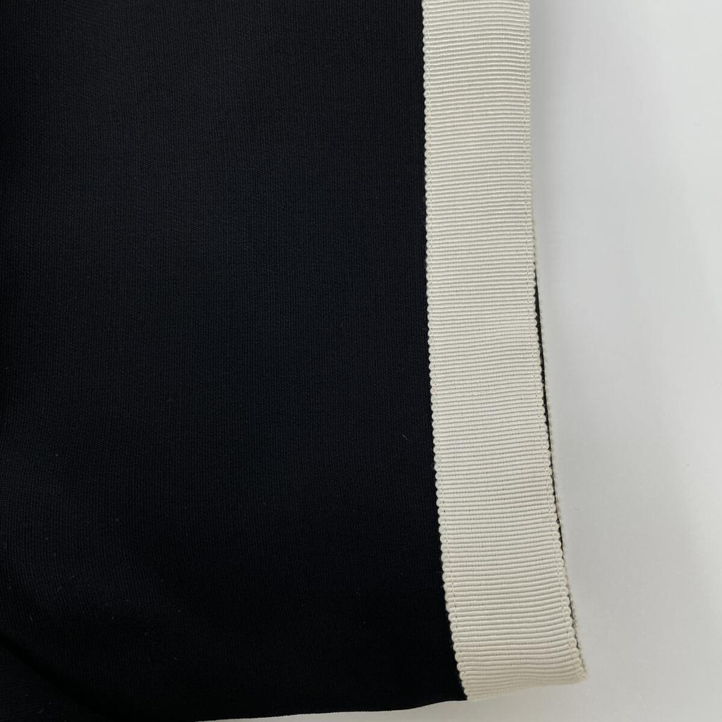 GUCCI 550372 18 Year Black Michele Period Tiger Head Chain Belt with Gold Buttons Short Sleeve Shirt Dress dress 38 blackUsed