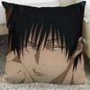Anime Jujutsu Kaisen Toji Fushiguro Pillow And Pillowcase Double Sided Pattern Throw Pillows 40X40Cm