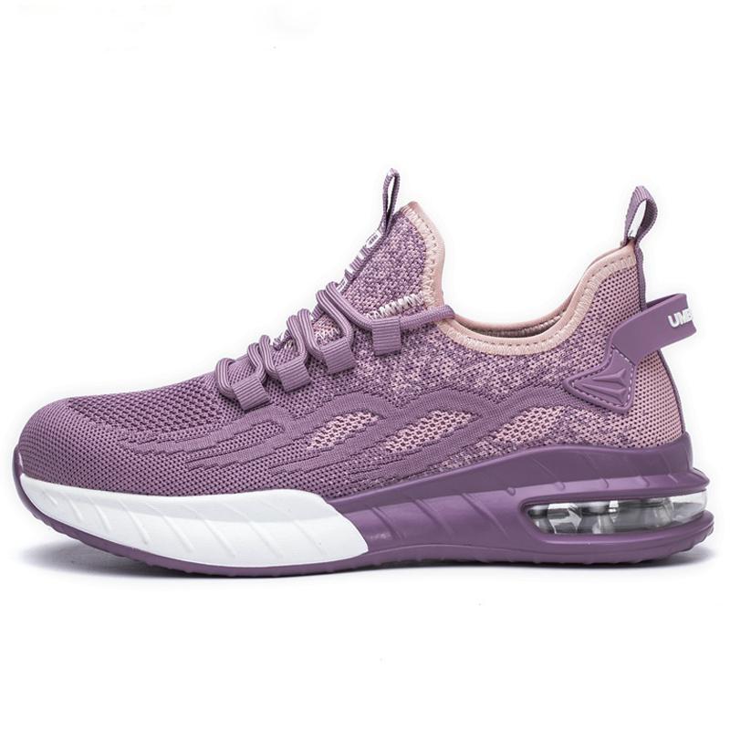 Safety Shoes For Women Men Work Sneakers Protective Shoes Air Cushion Work Boots Indestructible Shoes Women Large Size 35-50