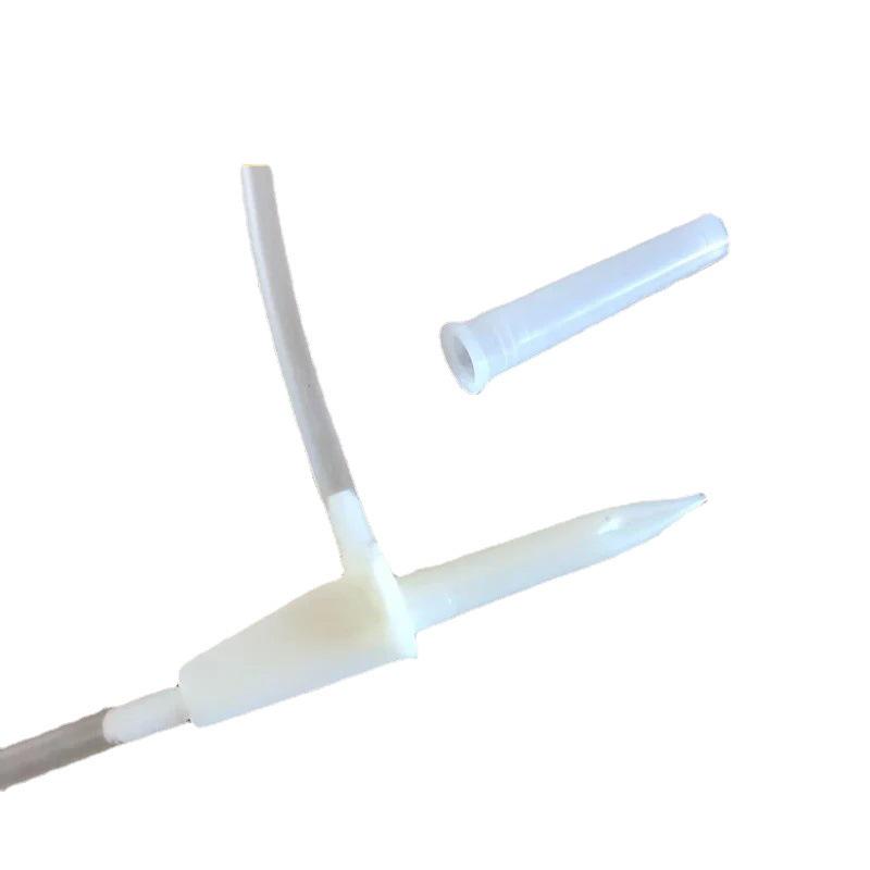 Disposable Veterinary IV Infusion Set with Drip Injection Tubing and Needle