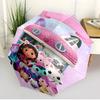 Gabby's Dollhouse Print Automatic Open Close Umbrella, Portable Foldable Umbrella, for Outdoor Commute Camping Trip, Ideal Birthday Gift