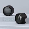 Motorcycle Front & Rear Turn Signal LED Light Protections Cover Plastic Shield For Qjmotor SRV300 / Srv 350