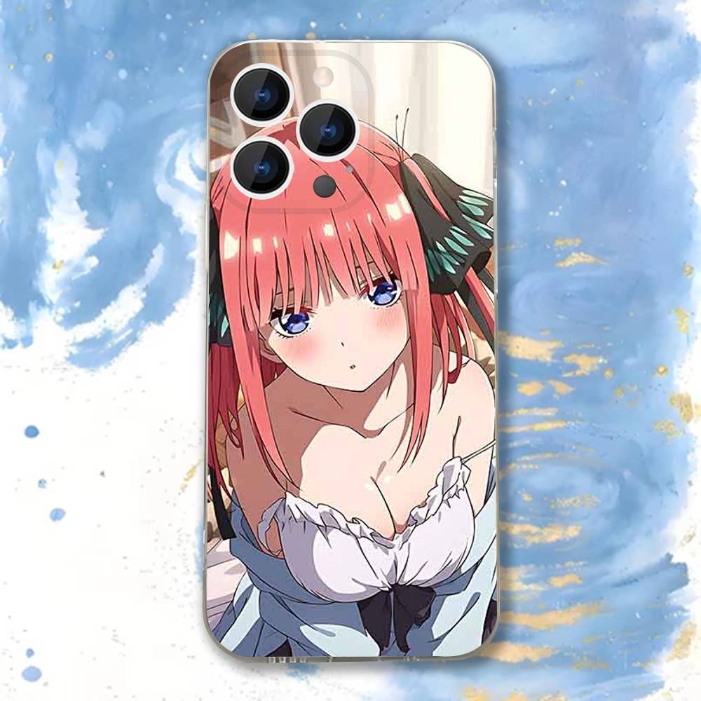 Phone Case For iPhone 17,16,15,14,13,12,11 Pro,Max,Plus,X,XS,XR,SE4,E Mini Nino Anime N-Nakano Clear Cover