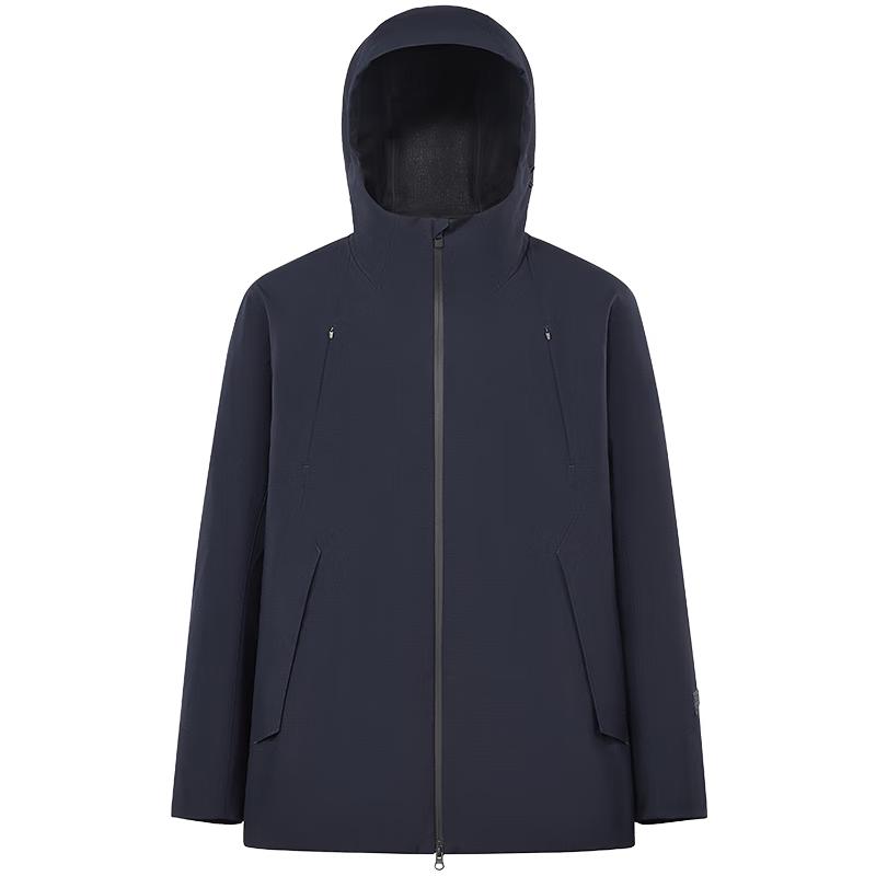 

Gaofeng Men s Black Gold Super Shell Wool Blend Short Jacket L