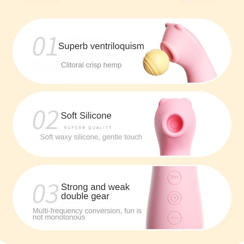 Clit Sucking Vibrator 10 Speed Vibrating Sucker Oral Suction Nipple Clitoris Stimulator Sex Toys For Women Masturbator Product
