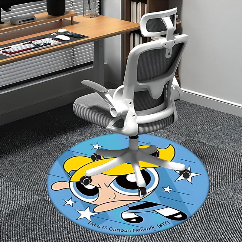

Powerpuff Girls,Buttercup Chair mat Round Rug Office carpet, Non slip, Suitable for Living Rooms, Bedrooms,Decor1205774a 80cm by 80cm